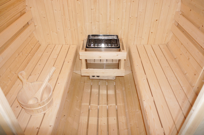 Tøndesauna 180 m/ovn 6 kW